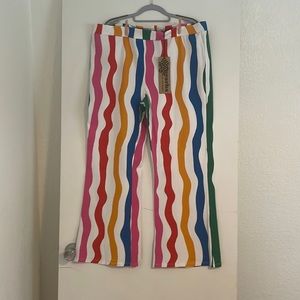 Nooworks Salvation Stripe Kick Flare